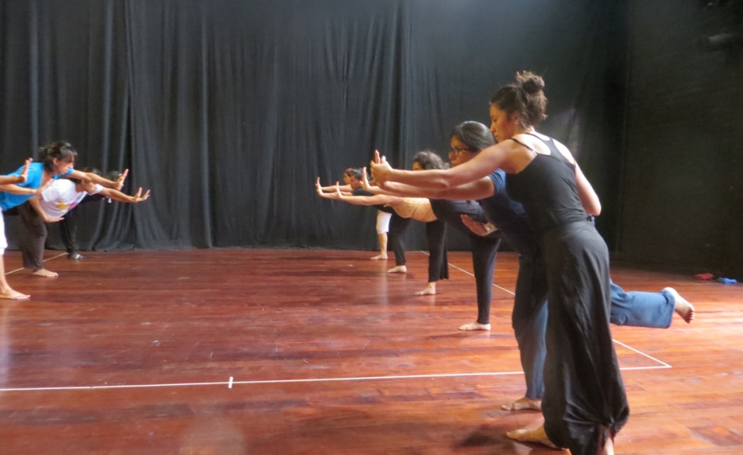 Carolina Pizarro, workshop, photo Belissa Garcia