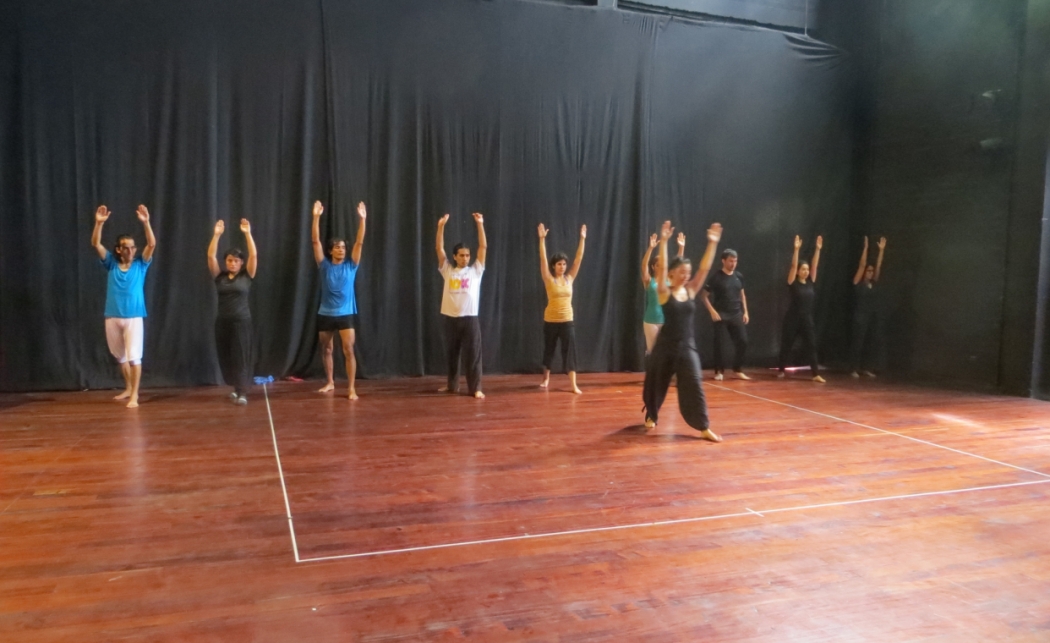Carolina Pizarro, workshop, photo Belissa Garcia